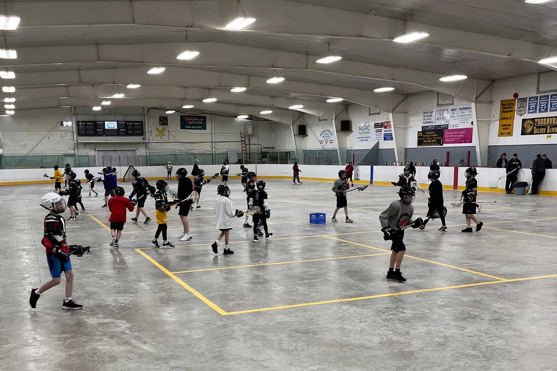 Lacrosse, Ivor MacDonald Memorial Arena