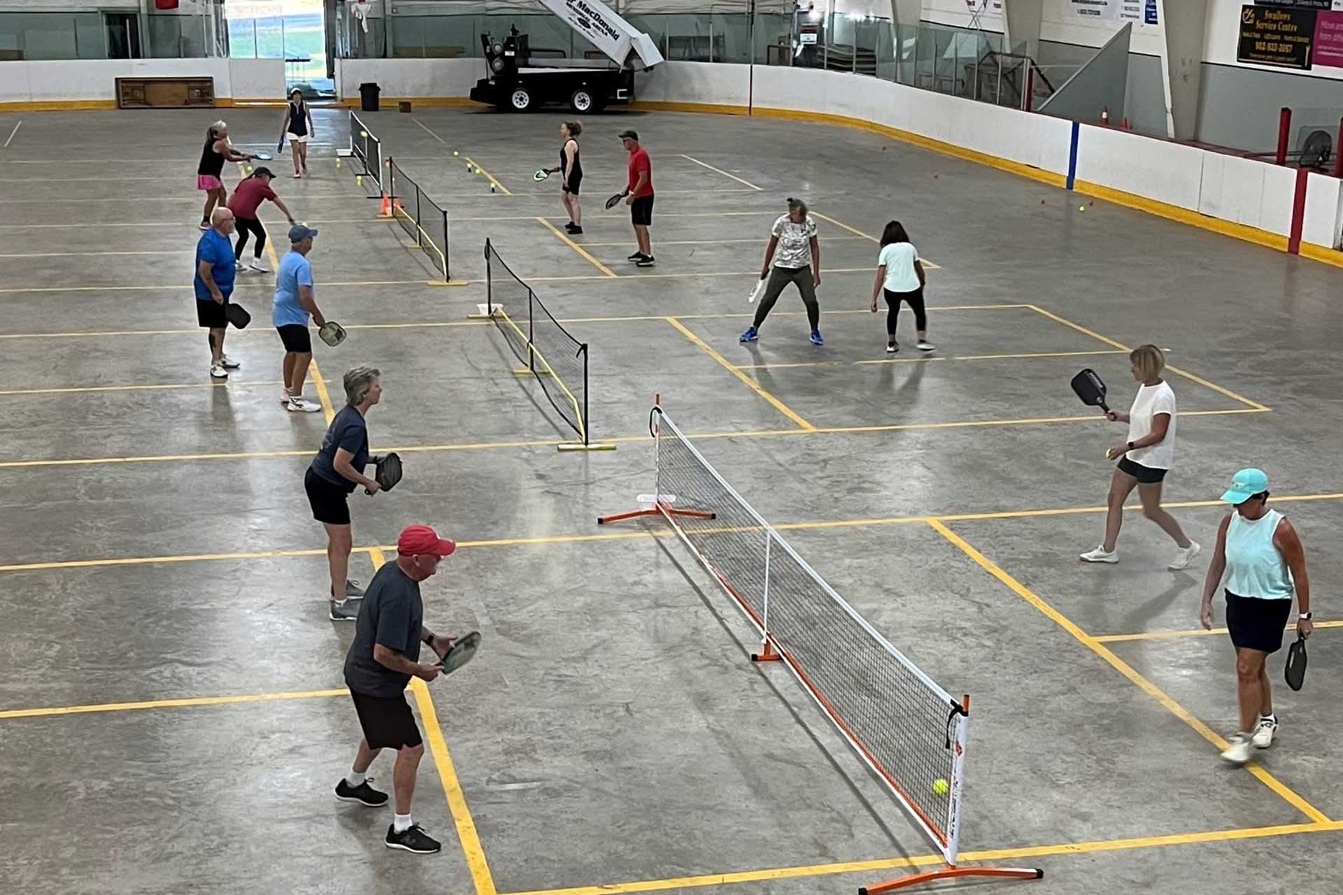 Pickleball, Ivor MacDonald Memorial Arena