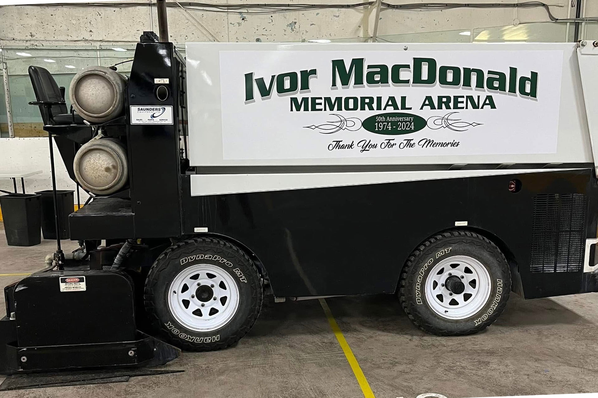 Zamboni, Thorburn Rink